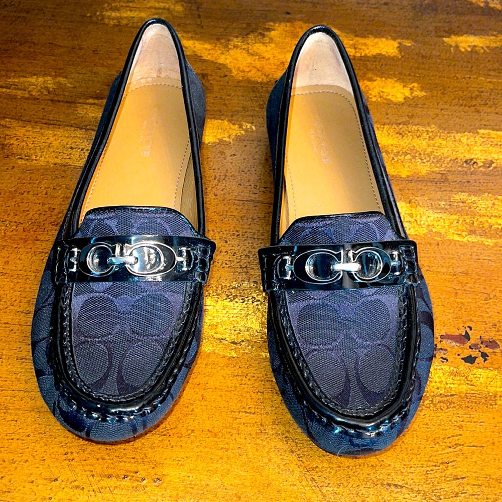 Coach Black Loafers